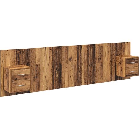 Maison Exclusive - Cabecero con Mueble con cajón 3 pcs Madera env (1/5)