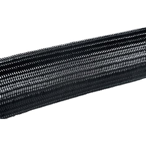 HellermannTyton 170-42500 HEGPA6625-PA66-BK Geflechtschlauch Schwarz Polyamid 18 bis 28 mm 50 m