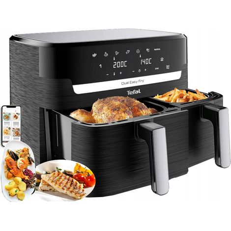 TEFAL EY901810 FRITEUSE 2 CHAMBRES (1/5)