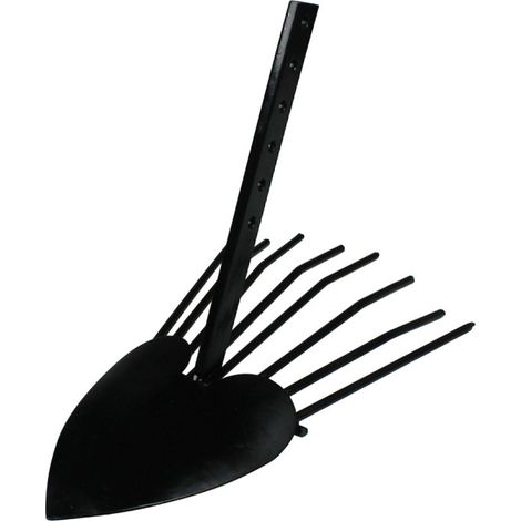 Accessoire d'arrachage de pommes de terre pour motoculteur GARLAND G-POT-V23 - Coloris - Noir