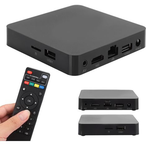 Lecteur multimédia T95 pour Android 10.0 1,5 GHz Boîtier multimédia numérique intelligent 4K 2+16 Go 100240V (UE) (1/5)