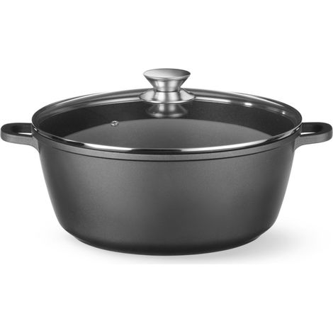 Olla con tapa y revestimiento antiadherente de 7,5 l (387 x 310 x 130 mm) (1/3)