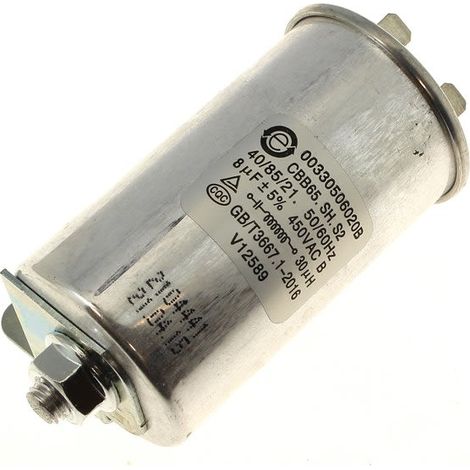 Condensateur 8uf 49052987 pour Seche-linge Haier