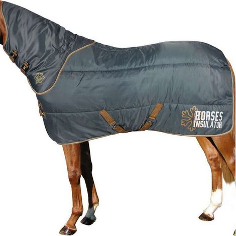 162 cm, nero: Coperta da Box imbottita 550 g e tessuto esterno 420 denari modello INSULATOR (1/5)