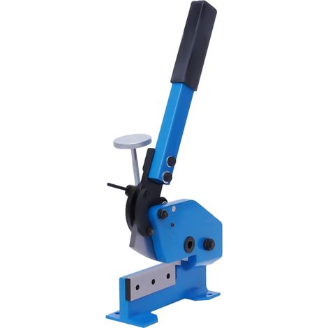 125mm Metal Scissors Cutters Hand Sheet Guillotine Metal Bench Scissor Cutter 10kg Metal Cutter Tool Suitable for Cutting Steel Plates Flats and Rounds (1/5)
