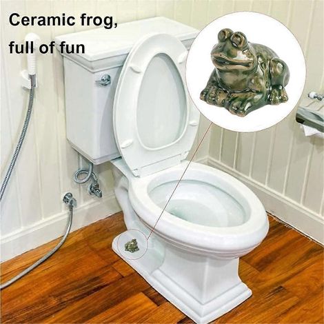 Pièces de rechange pour toilettes, cache-boulons de plancher pour toilettes en forme de tortue marine et de grenouille -- (1/5)