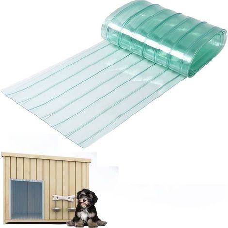 Bandes de remplacement pour chatière ou porte pour chien, volets de remplacement Happon, bandes en plastique pour portes de niche (1/4)