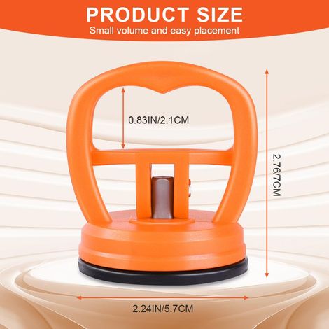 Rimozione ammaccature carrozzeria auto, kit di strumenti per la rimozione di ammaccature carrozzeria auto da 4 pezzi, ventosa carrozzeria auto, estrattore ammaccature auto, kit di riparazione per carr (1/4)