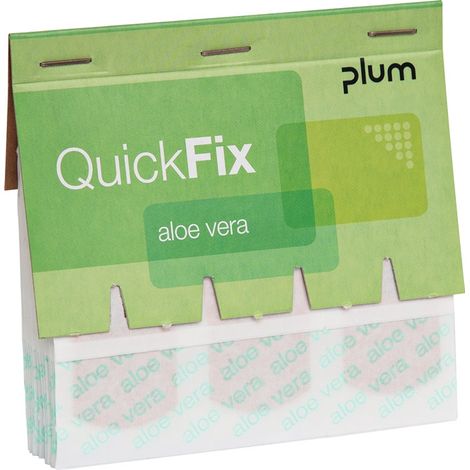 PLUM Nachfüllpackung QuickFix mit 45 Pfl, AloeVera