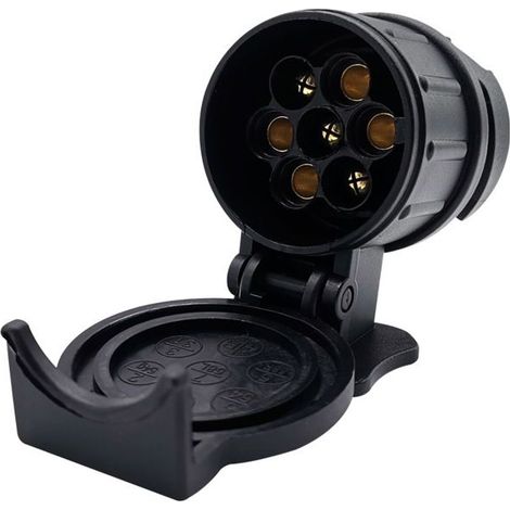 Adaptateur convertisseur prise remorque 13 broches à 7 broches pour Caravane Remorque (1/4)