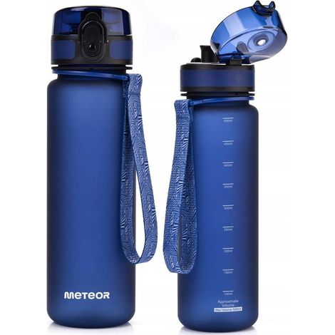 Meteor-Flasche 74588 500 ml Marineblau (1/5)
