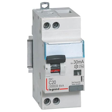 Interruttore unipolare Legrand bianco 30 mA 20 A (1/3)