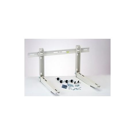 SUPPORT PRÉMONTÉ MURAL ACIER 650 MM BARRE TRANSVERSALE DE 1000 MM (1/2)