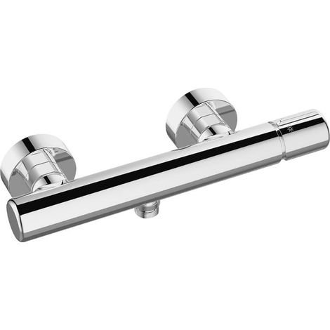 Miscelatore doccia a parete Pretto, cromato, cartuccia in ceramica da 30 mm