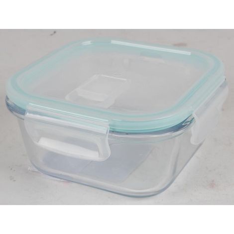 12x Glas-Frischhaltedose Boxen mit Deckel Gefäße 520ml mit Dampfventil Küche (1/5)
