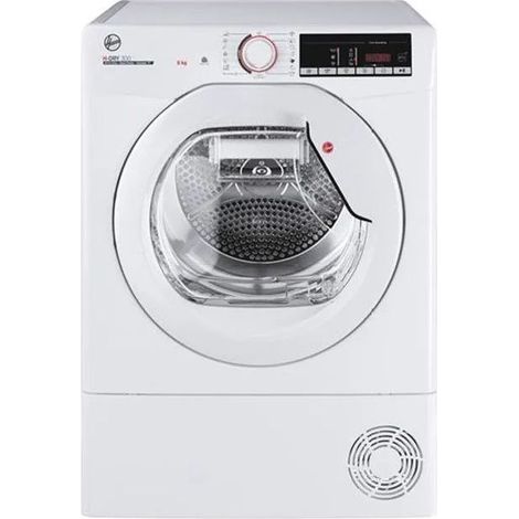 Hoover HL EH8N1DE-S Asciugatrice 8 Kg, con Pompa di Calore, Libera Installazione, Classe energetica E