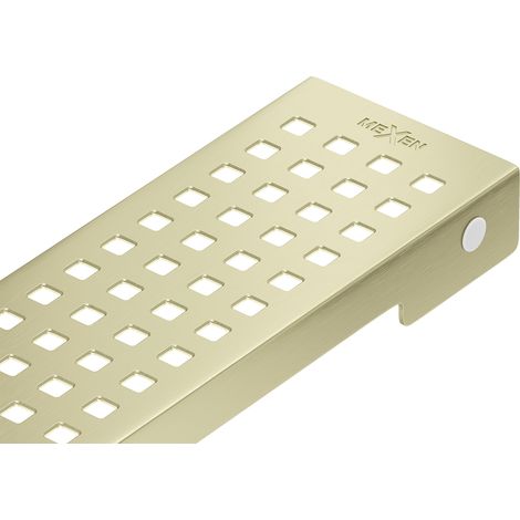 Mexen Flat M08 Abdeckung für liniaren Abfluss 50 cm, gebürstetes Gold - 1A25050 (1/5)