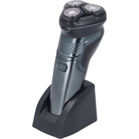 Tondeuse à barbe électrique rechargeable USB, tête flottante 3D, moteur puissant et silencieux, étanche, sans fil (1/5)