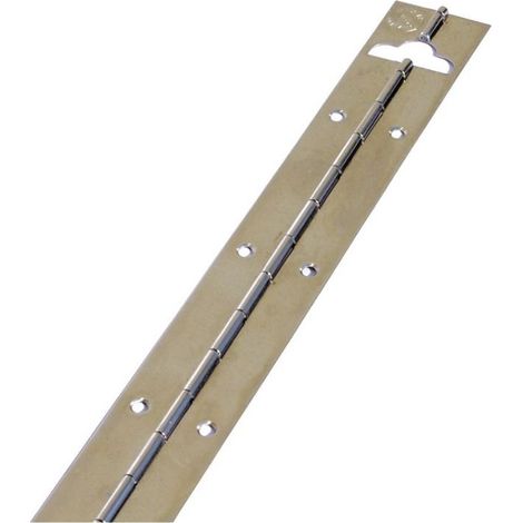 MOBILA - CERNIERA PER PIANOFORTE NICHELATA 1200X25MM