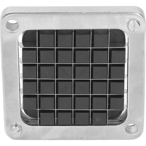 Lame de coupe pour frites manuelle en acier inoxydable 12mm, compatible avec machine à découper pommes de terre, concombres, aubergines, carottes (1/5)
