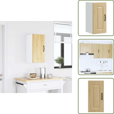 Armadio multistrato - vidaXL Pensile da Cucina Kalmar Rovere Sonoma in Legno Multistrato - Armadio da cucina in truciolato