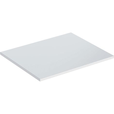 Étagère intérieure pour iCon côté, T : 21 cm, blanc brillant