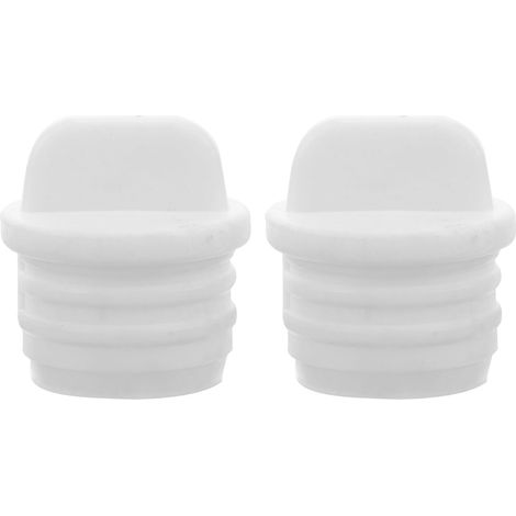 Bouchon de Seau Vadrouille 2 Pièces en Caoutchouc Blanc (1/5)