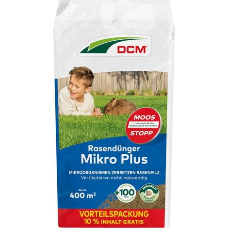 Micro-engrais à pelouse CUXIN DCM Plus Engrais pour pelouse 20 kg Engrais longue durée Destructeur de mousse