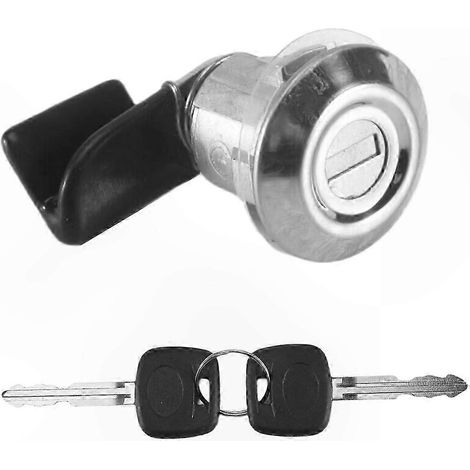 Verrou de trappe à carburant avec clé pour FJ60 FJ62, véhicules 1980-1990, serrure de réservoir, cylindre de remplacement robuste. (1/5)