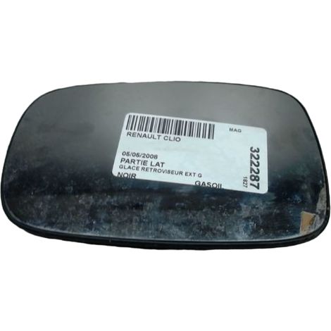 [PRODUIT D'OCCASION] Glace Retroviseur Exterieur G RENAULT Clio ♻️ Ref Oe. 7701054753 - Garantie à vie (1/3)