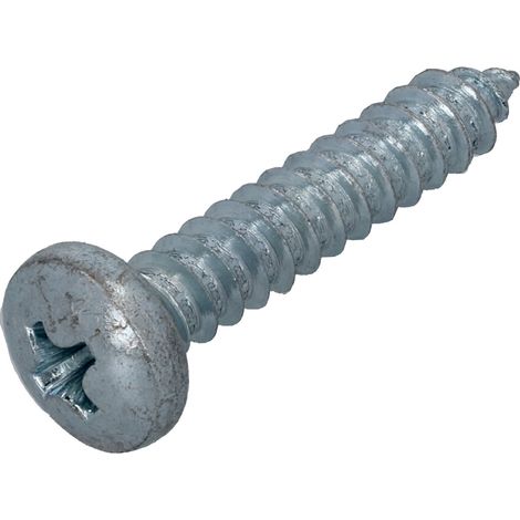 Suki Blechschraube Linsenkopf 4,8 x 22 mm, verzinkt, PH2, DIN 7981 K40