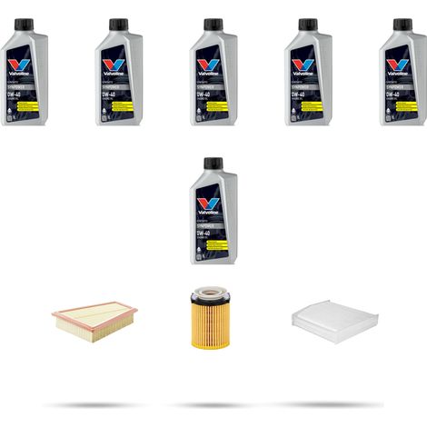 Kit tagliando 3 FILTRI e 6L OLIO compatibile con Mercedes Classe B (W246+W242) B160 75kw Dal 2015 (1/5)