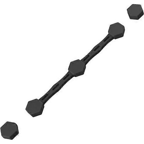 Magnetische Silikondichtung für Heißluftfritteusen, kompatibel mit Backpapier, perfekte Abdichtung, schwarz Max (1/4)