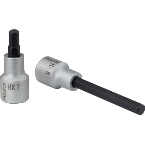 Proxxon - 1/2" Innensechskant-Einsatz, HX 7 mm, 55 mm lang - 23478 (1/2)