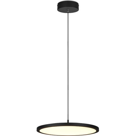 Suspension LED TRAY Trio noire Ø40 29W 3000K 3550lm (1/4)