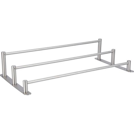 Porte-serviettes amovible à 3 niveaux, 60 cm, en acier inoxydable 304, pour salle de bain à domicile (1/5)