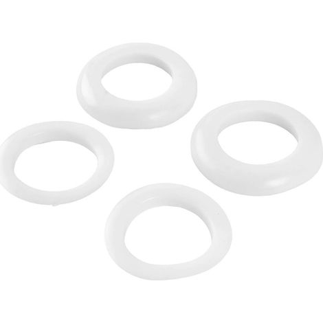 Accessoires pour évier de cuisine : Lot de 4 joints d'étanchéité épais en PE pour bonde, assurant une étanchéité parfaite. (1/5)