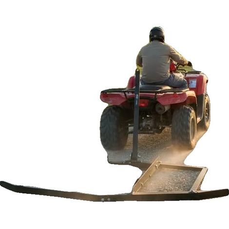 Bewertungsrechen, Q235 Stahlkonstruktion, verstellbares Anhängedesign, armeegrün (1/2)