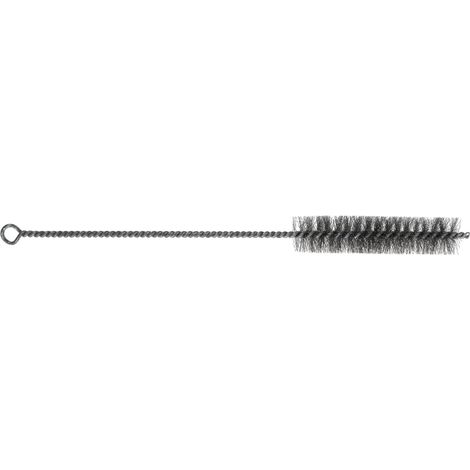 Osborn Reinigungsbürste mit Öse 25x300mm - Strohhalm Reinigungsbürste, Milchschlauchbürste, Rohrbürste für die Innenreinigung, Stahldraht