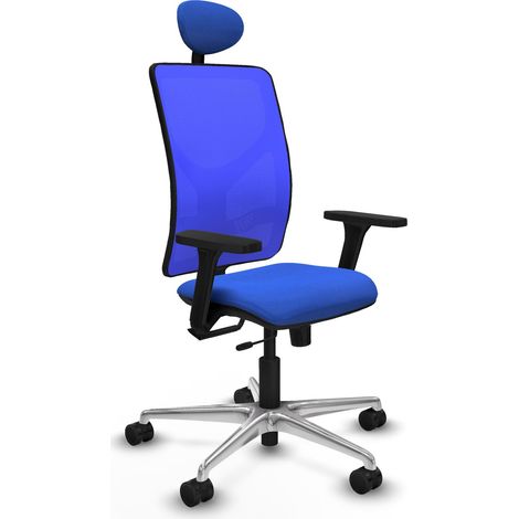 Silla de oficina piqueras y crespo Motilla negro reposacabezas ajustable (1/2)