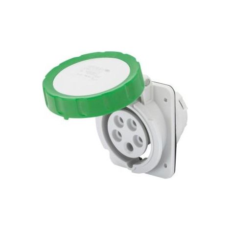 SOCLE PRISE 10° HP IP67 3P+N+T 32A  50V2 GEWISS GW62860H