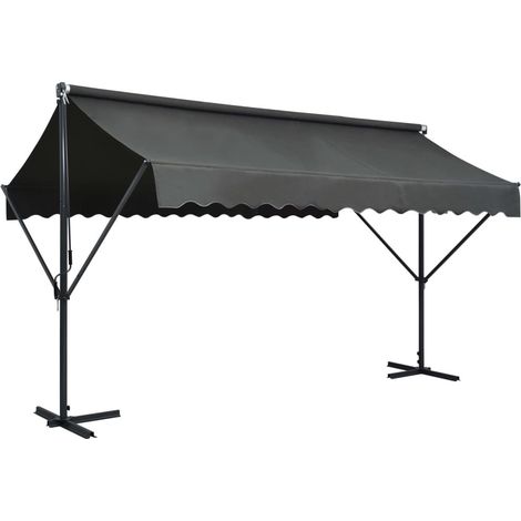 Auvent sur pied 400x300 Anthracite (1/5)