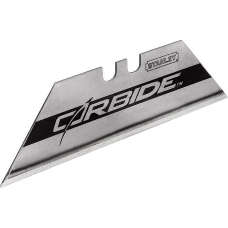 LAME TRAPEZOIDALI IN CARBURO STANLEY 10 pz.