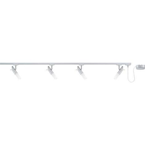 URail, Energy-saving bulb set, 4x9W, Pherus 230V, E14, Chrome (1/2)