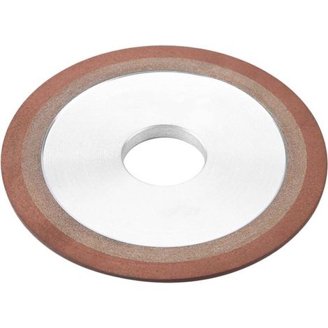 Mola diamantata rivestita in resina, lama in lega di acciaio al tungsteno 125 x 10 x 32 x 8 mm (1/4)