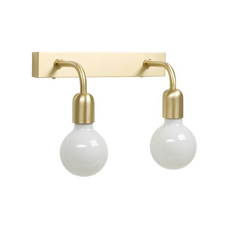 Regal Applique Laiton Poli 2x E27, IP44