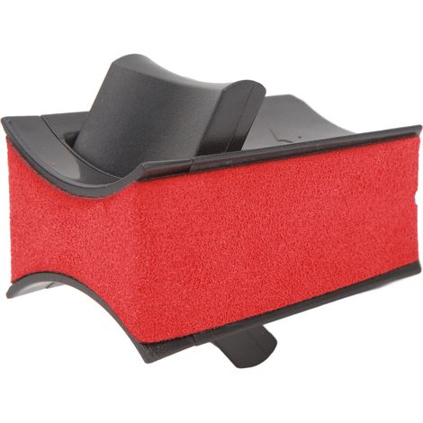 Porte-gobelet Insert Facile à Nettoyer Clip Limite Compatible Tesla Model 3 Y 2021-2023 Rouge Suédine (M3-GA80GMRED) (1/5)