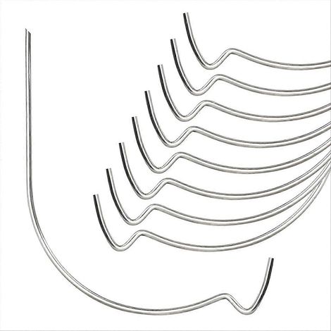 20 pièces photo cintres pour Drywall acier inoxydable Super crochets (1/5)
