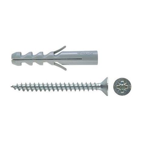 TASSELLO NYLON S-V FISCHER - VITE TSP CAVA PZ S 8 V CF=PZ 50- 1 confezioni