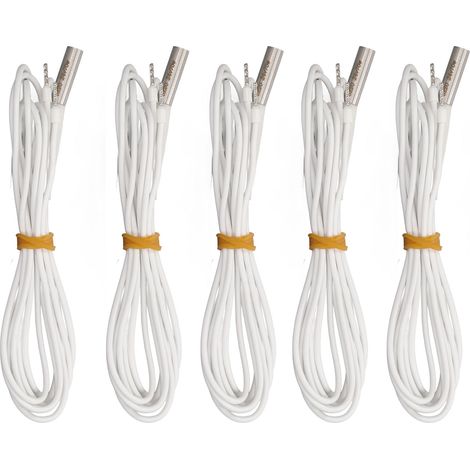 5 Stück Heizpatronen aus Edelstahl, Nickel-Chrom-Draht, 70 W, Heizrohr für 3D-Drucker, passend für Ender 3, 24 V, 1 m (1/5)